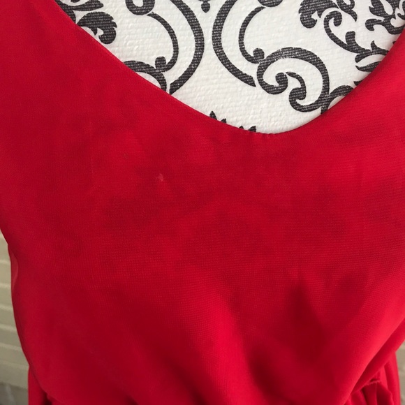 Chelsea28 Red Midi Dress - Picture 7 of 8